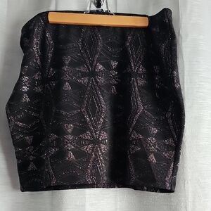 NWT Le Chateau Sparkly Mini Skirt